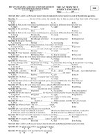 THE 1ST TERM TEST GRADE 122011 