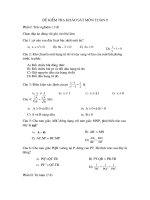 đề KTKS năm học 2009-2010 của PGD Móng CÁi