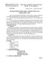 KE HOACH HOAT DONG DOI VA PHONG TRAO THIEU NHI NAM HOC 2010-2011