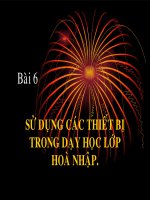 bài 6-CTrình 4-Sử dụng các thiết bị trong dạy hòa nhập