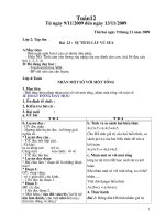 Giao án lóp ghép 2 trình độ