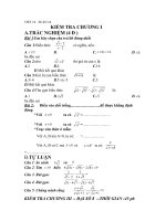 ĐỀ KIỂM TRA TOÁN 9 - HKII