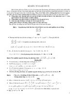 SỐ HỮU TỈ VÀ SỐ VÔ TỈ