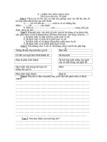 Bài kiểm tra khoa học tháng 9 cực hot