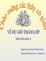 Hiddro- phản ứng thê. hay