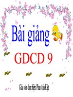 Bài 6-lớp 9: Hợp tác cùng phát triển