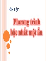 Ôn tập 8_Phương trình bậc nhất một ẩn