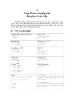 Chuong 05   tinh toan don gian va ma tran 2 