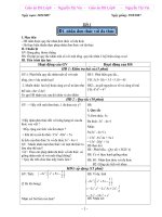 Giáo án Đại số 8 chương 1