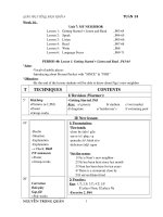 GIAO AN ANH KHOI 8-TUAN 14