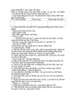 Ôn tập văn 11-CĐ1