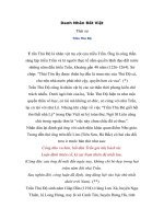 Danh nhân Đất Việt - Trần Thủ Độ