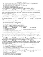 ĐỀ THI THỬ ĐH MÔN VẬT LÝ 2009 so 15 CÓ Đ.ÁN