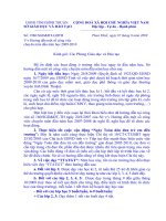 HD công việc CM đầu năm 2009-2010