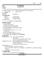 Giáo án Anh 8 - hkI(new)