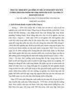 CÔNG TÁC  ĐỊNH MỨC LAO ĐỘNG VÀ VIỆC ÁP DỤNG MỨC VÀO TRẢ LƯƠNG THEO SẢN PHẨM CHO CÔNG NHÂN SẢN XUẤT TẠI CÔNG TY BÁNH KẸO HẢI HÀ