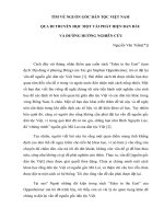 Về nguồn gốc dân tộc Việt