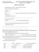 Bien ban dai hoi 2009-2010