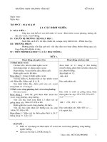 Giáo án Toán10  cơ bản  Hình học chương,2,3