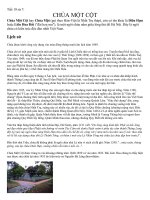 Tiết 19: Chùa một cột