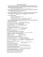 bài tập ôn thi lý 9