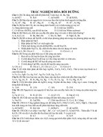 Đại cương hoá vô cơ(lớp chọn)