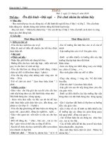 Giáo án lớp 3 hải HN