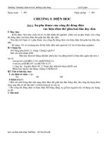 Giáo án Lý 9 năm 2009-2010