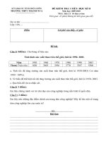 de thi hoc ki II lop 10