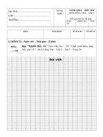 Đề KT -GHK1 TV viếtt L.2