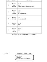 Giáo Án Lớp 1 CKTKN