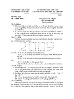 HỌC SINH GIỎI HÓA