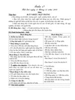 Giáo án: Tuần 17.