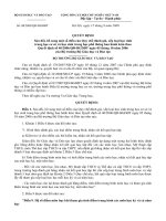 QĐ 51 sửa đổi quy chế 40