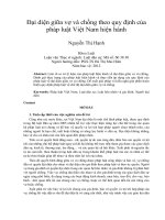 Đại diện giữa vợ và chồng theo quy định của pháp luật Việt Nam hiện hành