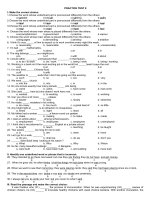  Đề kiểm tra tiếng anh lớp 12 số 6