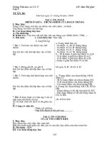 giao an lop 3. tuần 9-10