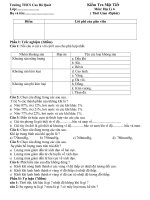 bài 8 kiểm tra một tiết