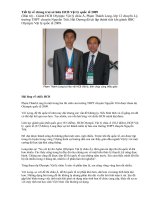 Tiết lộ về chàng trai sở hữu HCB Vật lý quốc tế 2009