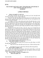 Khắc phục bỏ học lớp 5:2009-2010