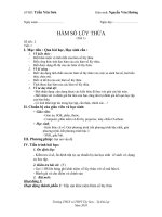 Hàm số lũy thừa