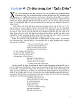 Cô đơn trong thơ Xuân Diệu