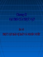 Bai 47_TV bao ve Dat & nguon Nuoc