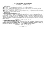 KIỂM TRA 12HÓA-TỰ LUẬN