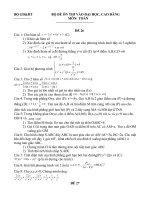 Bo de on thi vào DHCD DE 26 DEN DE 30.doc