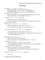 Chuyên đề hàm số bậc ba