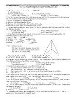 Kim loại- Nhóm IA, IIA, IIIA.