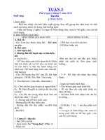GIÁO ÁN 5-TUẦN 3