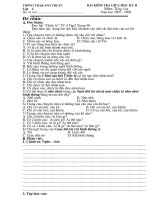 Đề kiểm tra tiếng việt lớp 5