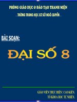 Phuong trinh chua an o mau (D8)